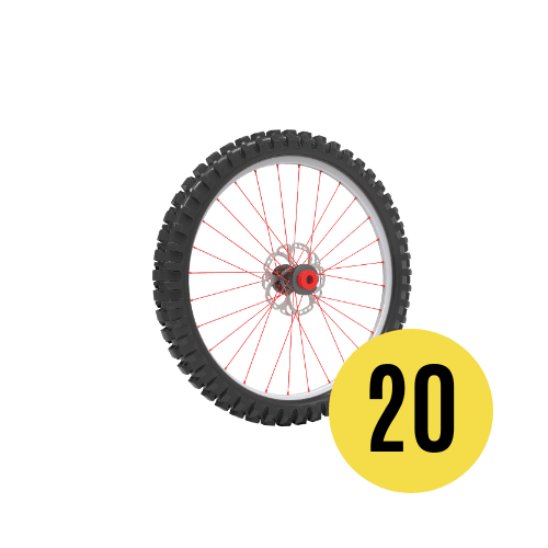 20-inch wheel illustration